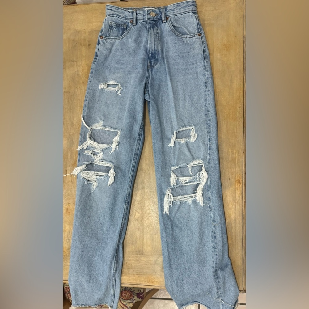 ZARA Wide Leg Jeans